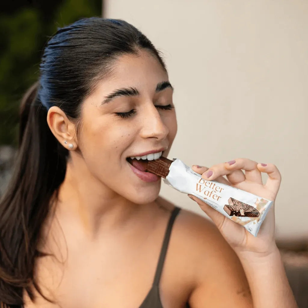 Better Wafe Proteica Cookies & Cream - Caixa com 12 un