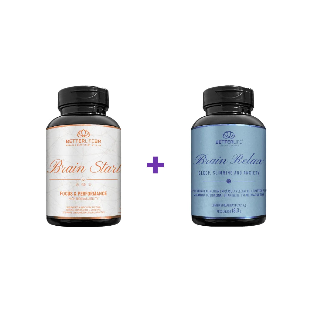 Kit Alta Performance Relax + Start - Para 1 Mês