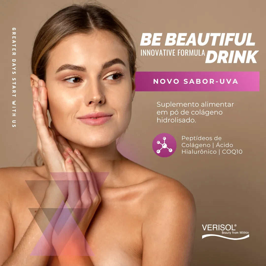 Be Beautiful Collagen Drink Sabor Uva 300g
